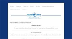 Desktop Screenshot of hanovergrove.com